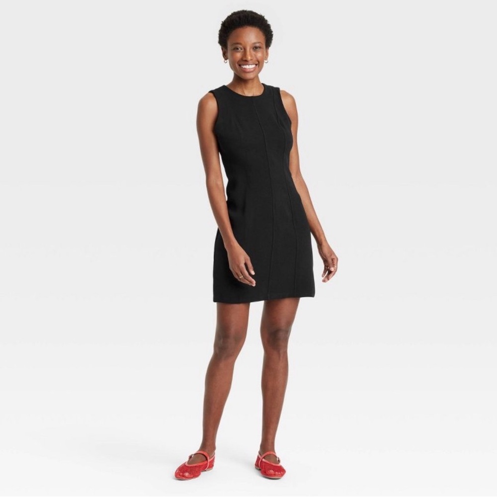 a new day Black Mini Dress